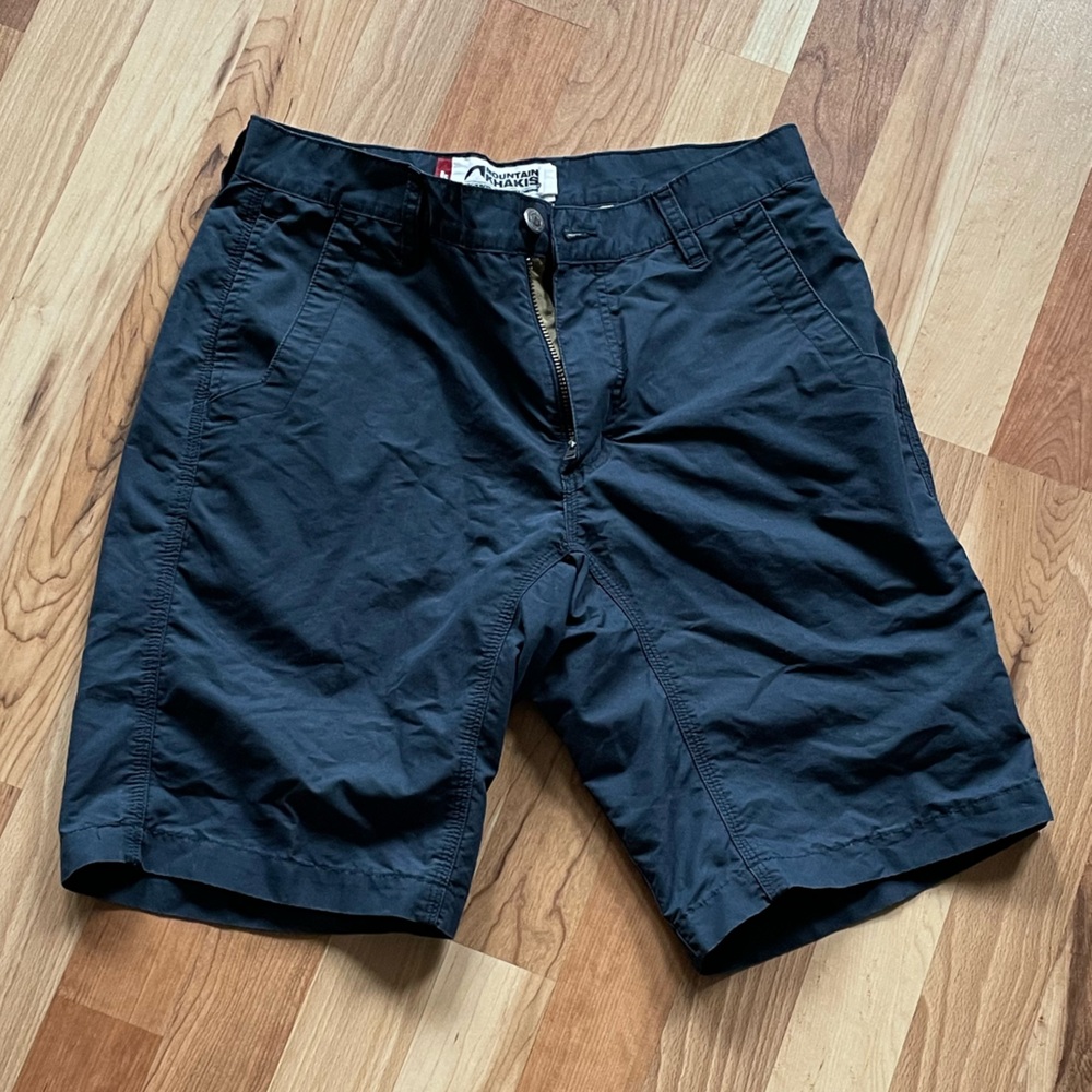 Mountain khakis slim fit shorts-navy